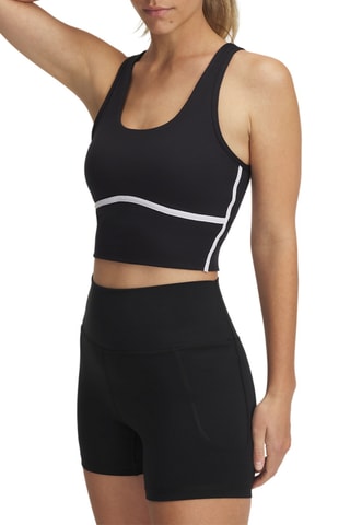 Camisola de alças - Preto