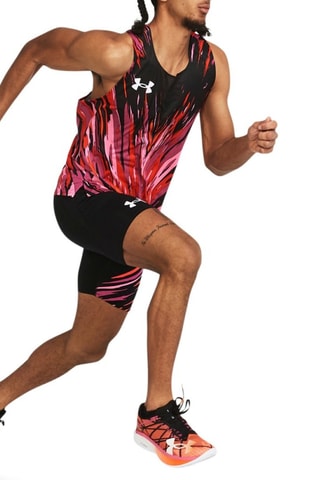 Débardeur de running - Rose et noir