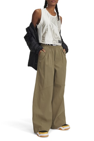 Pantalon wide legs - Kaki