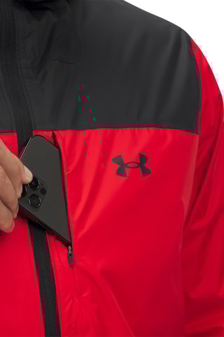 Veste à capuche - Rouge