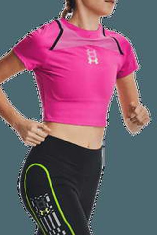 Crop top Run Anywhere - Rose - Under Armour
