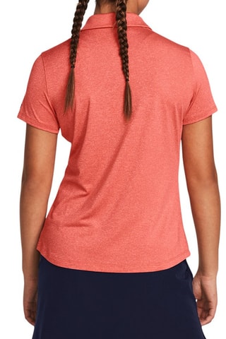Polo de golf Playoff SS - Corail chiné