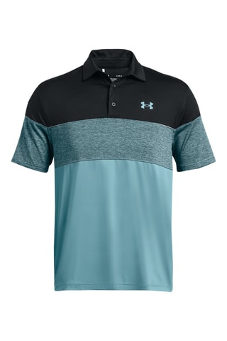 Polo de golf Playoff Polo 2.0 Blocked - Noir