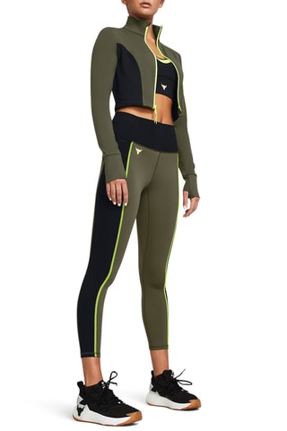 Legging de sport taille haute - Vert foncé