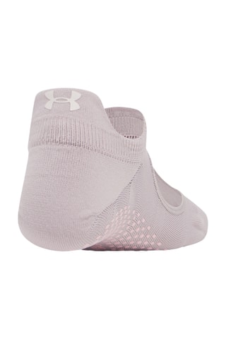 2 paires de chaussettes antidérapantes - Gris clair et rose poudré