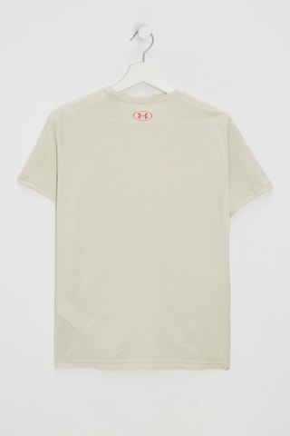 T-shirt Radial Logo - Ecru