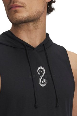 T-shirt à capuche - Noir