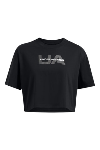 T-shirt cropped Boxy - Noir