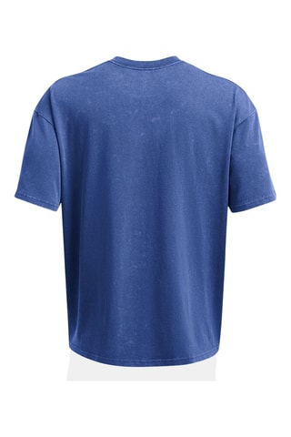 T-shirt oversize M HW OS LOGO WASH - Bleu