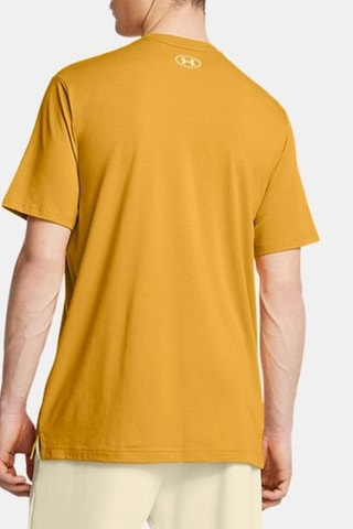 T-shirt Project Rock Made Not Born - Jaune moutarde