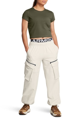 T-shirt cropped d’entraînement Meridian - Vert foncé