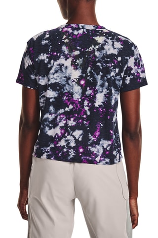 T-shirt de running tie and dye - Violet