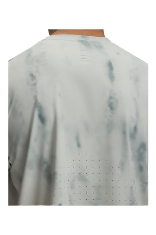 T-shirt de running tie and dye - Vert clair