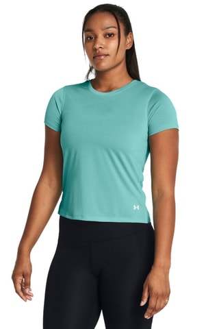 T-shirt de running - Turquoise - Under Armour