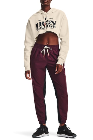 Sweat court à capuche  - Blanc