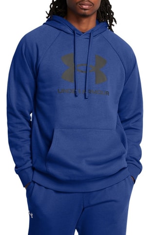 Sweat polaire d’entrainement  à capuche Rival - Bleu roi