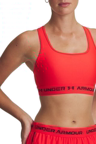 Brassière push-up Crossback - Rouge et noir