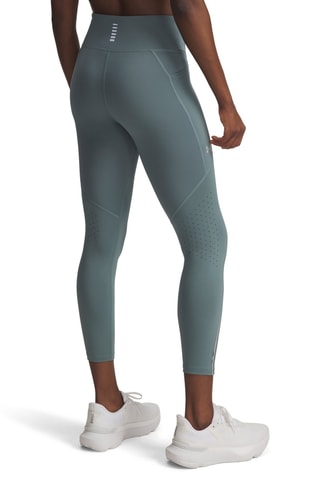 Legging de running taille haute Launch - Bleu canard