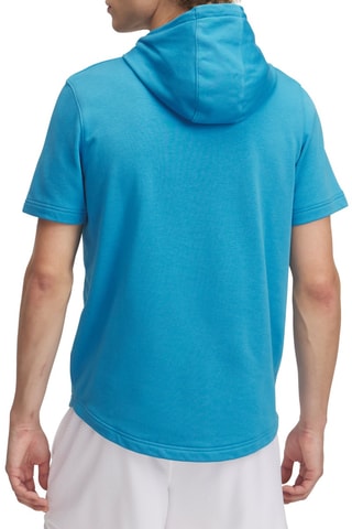 Sweat polaire à capuche  Rival Terry - Turquoise