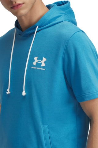 Sweat polaire à capuche  Rival Terry - Turquoise