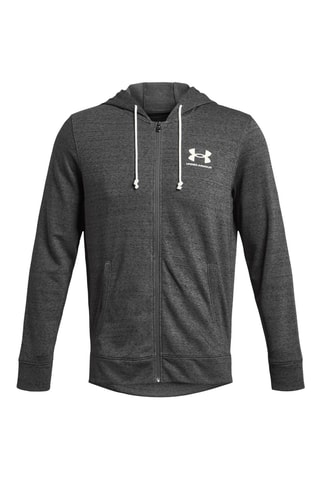 Sweat polaire à capuche  Rival Terry - Gris foncé chiné