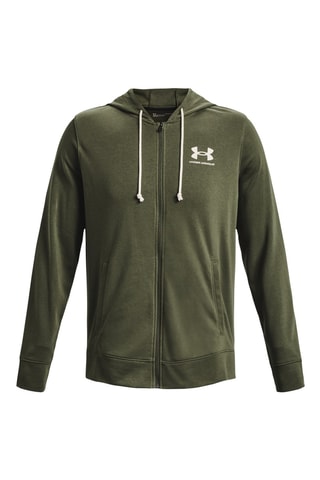 Sweat polaire à capuche  Rival Terry - Vert