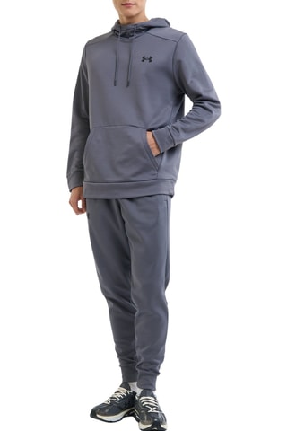 Sweat polaire d’entrainement  à capuche Armour Fleece - Gris foncé