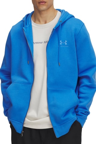 Sweat polaire à capuche Icon - Bleu roi