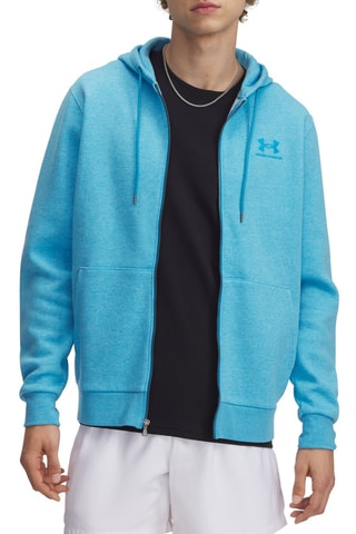 Sweat polaire à capuche Icon - Turquoise