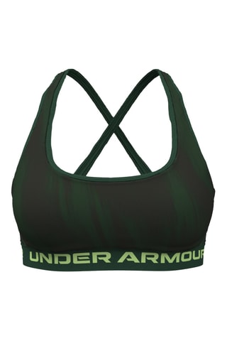 Brassière de sport push-up Crossback - Vert foncé