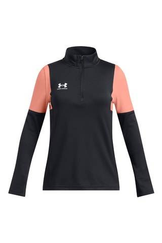 T-shirt de football Challenger - Noir et saumon