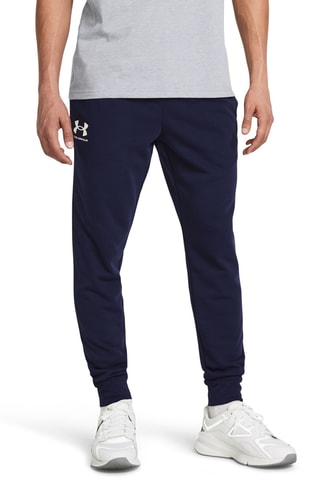 Pantalon Rival Terry - Bleu marine et blanc