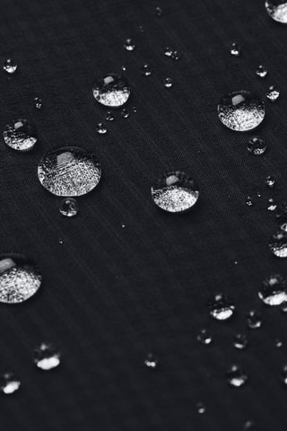 Coupe-vent à capuche Launch Storm - Noir et blanc