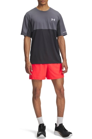 Short de running Launch - Rouge et anthracite