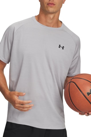 T-shirt Tech - Gris clair et noir