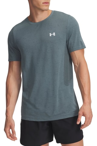 T-shirt Vanish - Bleu cobalt et blanc