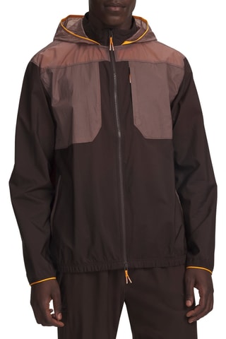 Veste à capuche Trail - Marron