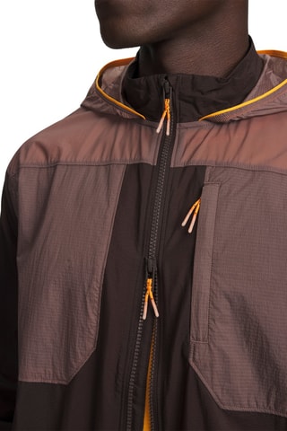 Veste à capuche Trail - Marron