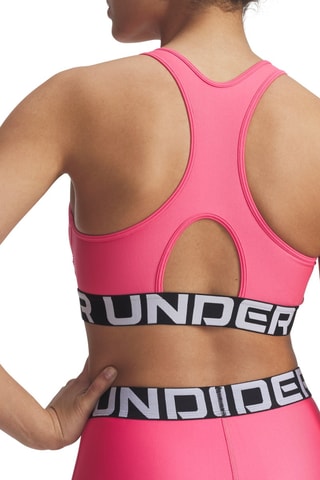 Brassière Heatgear - Rose et noir