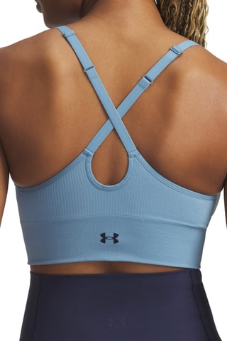 Brassière de sport push-up Vanish Seamless - Bleu cobalt