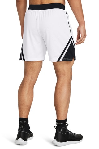 Short d’entraînement 2-en-1 Curry - Blanc