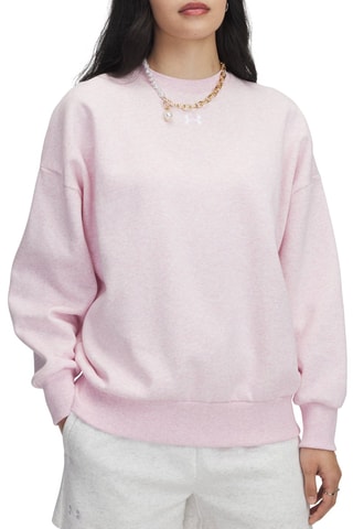 Sweat polaire Rival - Rose chiné