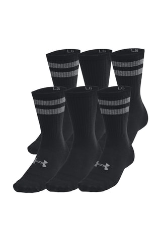 6 paires de chaussettes Essential - Noir et gris