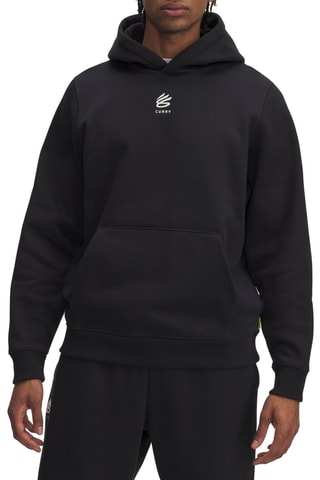 Sweat polaire de basketball  à capuche Stephen Curry - Noir