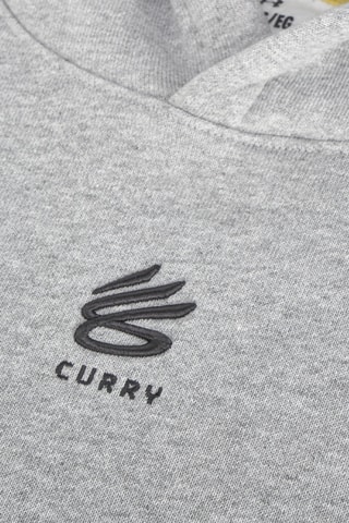 Sweat polaire à capuche  Stephen Curry - Gris clair chiné
