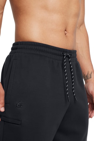 Pantalon polaire de basketball Curry - Noir