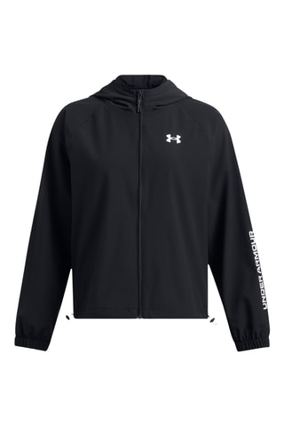 Veste à capuche Rival Woven - Noir