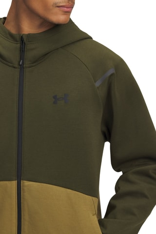 Sweat polaire à capuche Unstoppable - Kaki