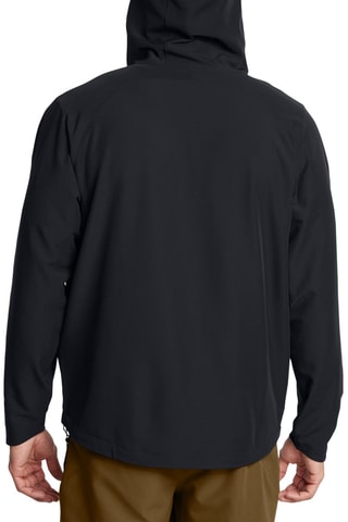Coupe-vent à capuche Unstoppable - Noir
