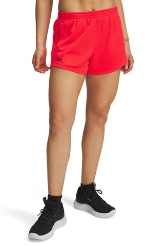 Short taille haute Tech - >Rouge